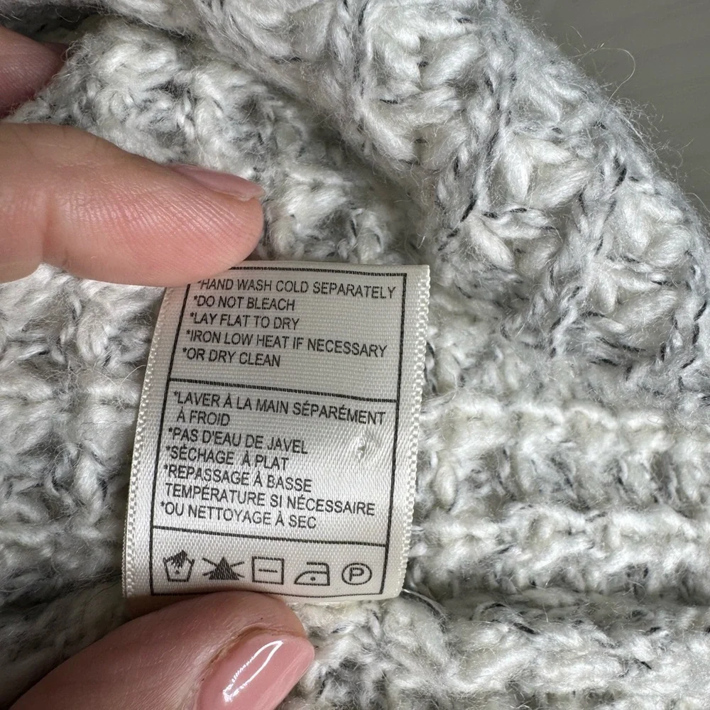 BB Dakota Soft Grey Cowl Neck Sweater - Picture 5 of 5